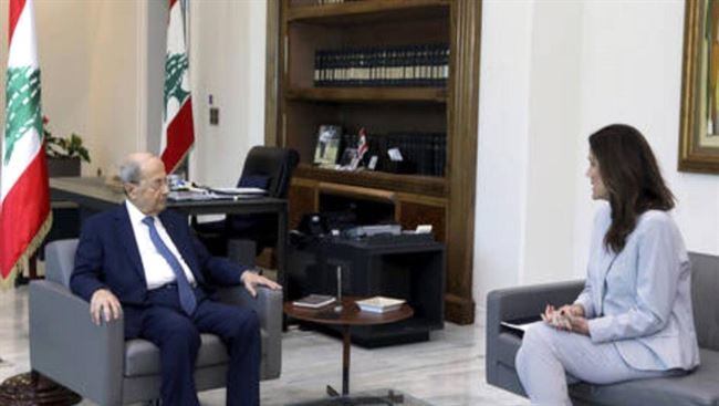 لبنان يتسلم رسالة خطية من الوسيط الأمريكي حول اقتراحات ترسيم الحدود البحرية مع إسرائيل
