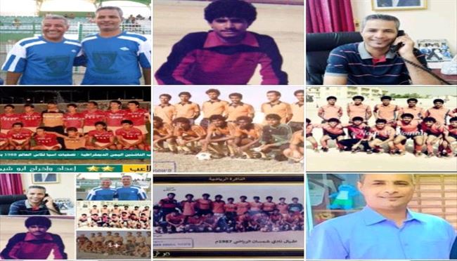  الكابتن حلمي محفوظ حارس مرمى شمسان والمنتخب الوطني في حوار خاص حول مسيرته الكروية ( صور )