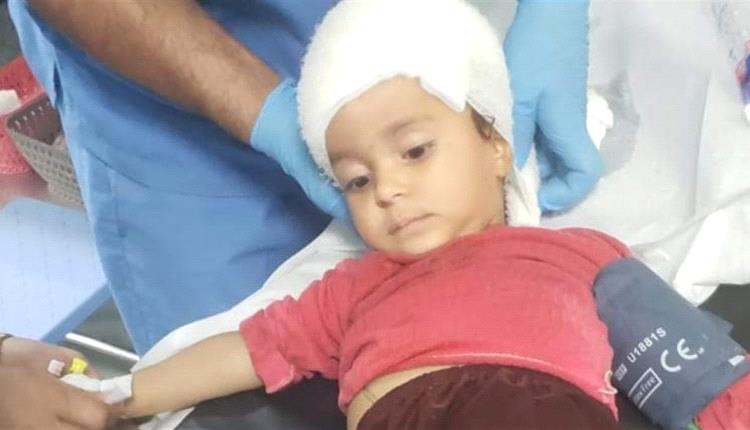 صور.. انفجار مقذوف حوثي شمال الضالع يتسبب في إصابة ثلاثة أطفال