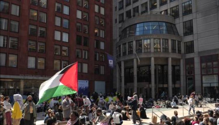اعتقال عشرات المتظاهرين المؤيدين لفلسطين في عدة جامعات أمريكية