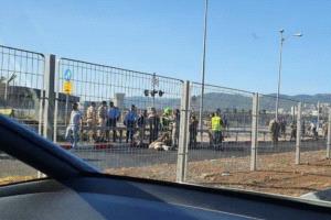دهس 5 جنود إسرائيليين أمام قاعدة عسكرية بحيفا