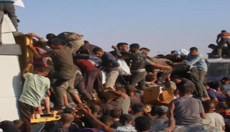 20 شهيداً وعشرات الجرحى بانقلاب شاحنة على طالبي مساعدات بغزة