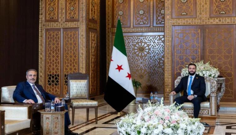 فيدان: ناقشت مع الشرع تعميق التعاون والقضايا الأمنية