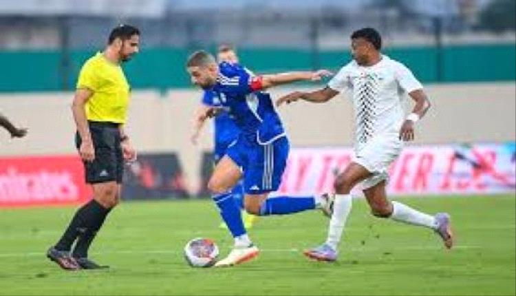 النصر يفوز على عجمان ويتقدم للصدارة