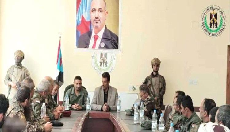 العميد الربيعي يزور حزام يافع ويُشيد بجاهزيته القتالية وإنجازاته الأمنية
