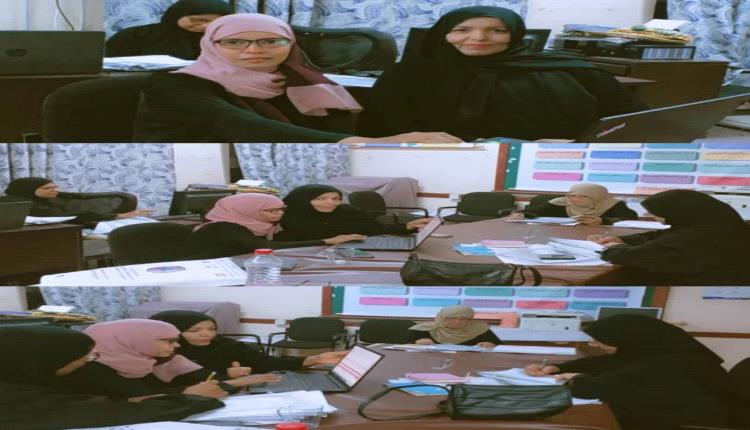 إدارة التعليم العام بعدن تواصل متابعة استكمال بيانات كشوفات الحافز للمعلمين