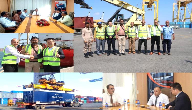 موانئ خليج عدن تبحث توسيع الشراكة التجارية مع الصين