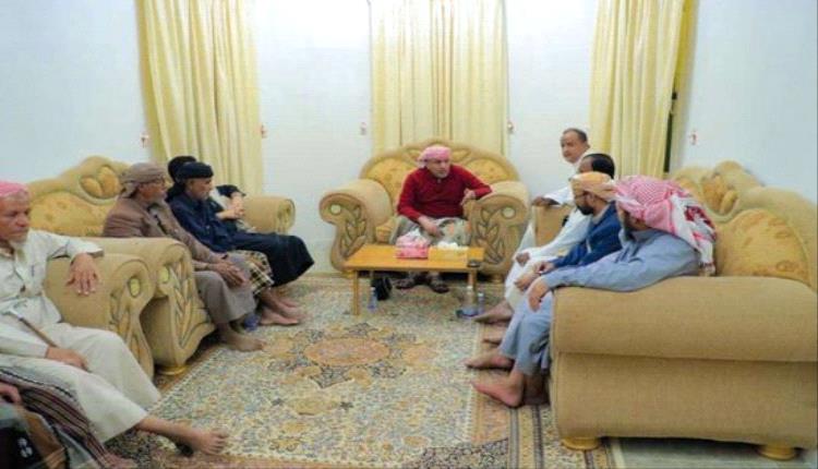 الكثيري يبحث مع مشايخ وادي حضرموت تشكيل لجان أمنية