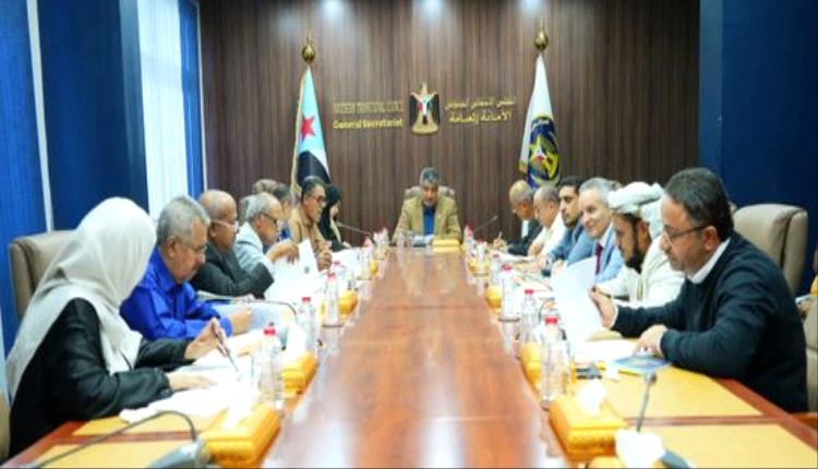 أمانة الانتقالي: التطورات بحضرموت تعزز المشروع الوطني الجنوبي..