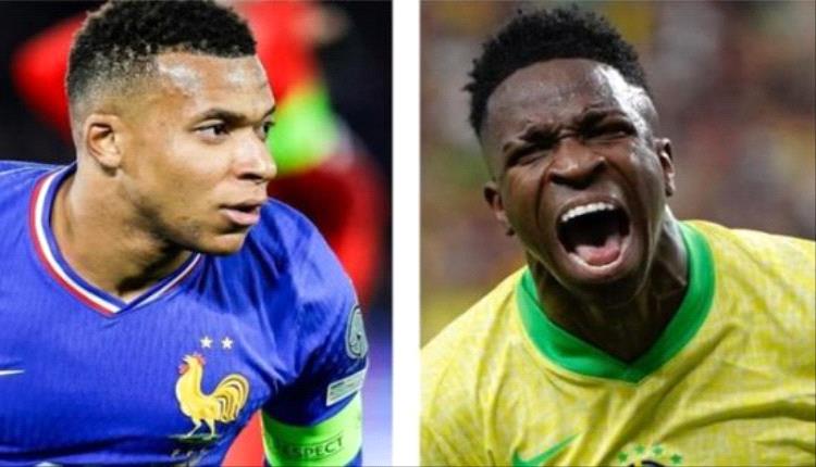 موعد مباراة فرنسا والبرازيل الودية