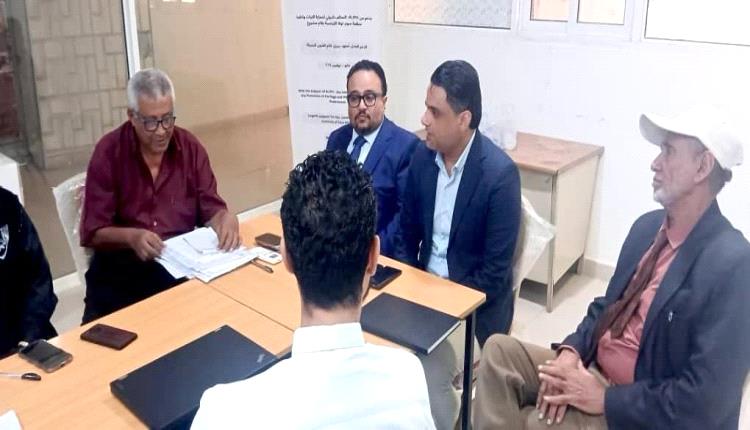 نائب وزير الإعلام والثقافة والسياحة ورئيس مؤسسة 14 أكتوبر يزوران معهد جميل غانم للفنون الجميلة بعدن