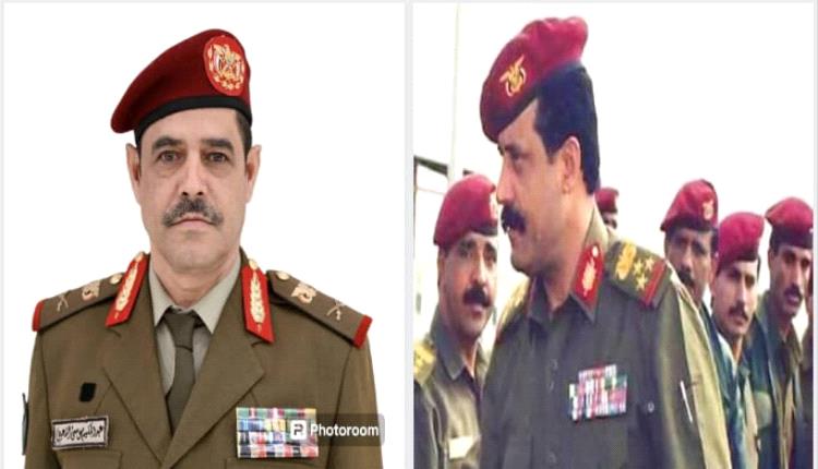 اللواء الركن هيثم قاسم طاهر يعزي اللواء عبدالحكيم الشعيبي في وفاة اخيه