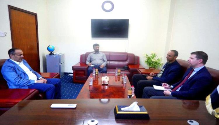 الشرفي يستقبل مدير مكتب المبعوث الأممي
..