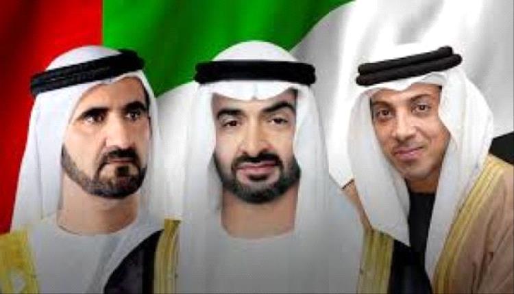 رئيس الإمارات ونائباه يهنئون الرئيس السوري بذكرى عيد التحرير..