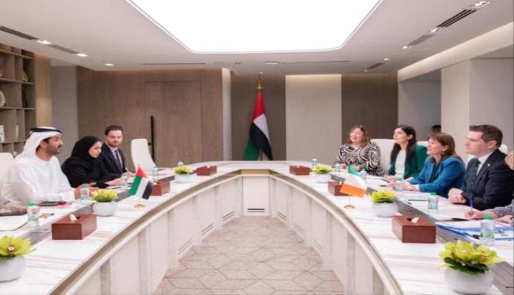 الإمارات وإيرلندا تبحثان توسيع التعاون ودعم التواصل بين مجتمعي الأعمال