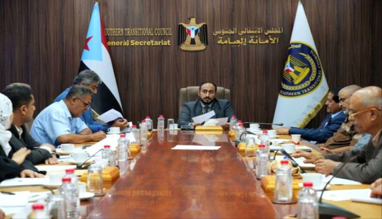أمانة الانتقالي تناقش المستجدات الإعلامية على الساحة الجنوبية