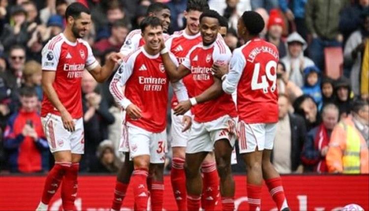 آرسنال الإنجليزي يقسو على كلوب بروغ البلجيكي