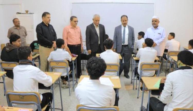 تدشين امتحانات الفصل الدراسي الأول بوادي حضرموت
