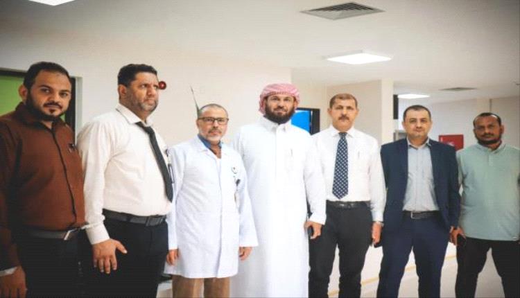 إدارة مستشفى عدن التعاوني الخيري تزور مستشفى الأمير محمد بن سلمان لبحث الشراكة الطبية