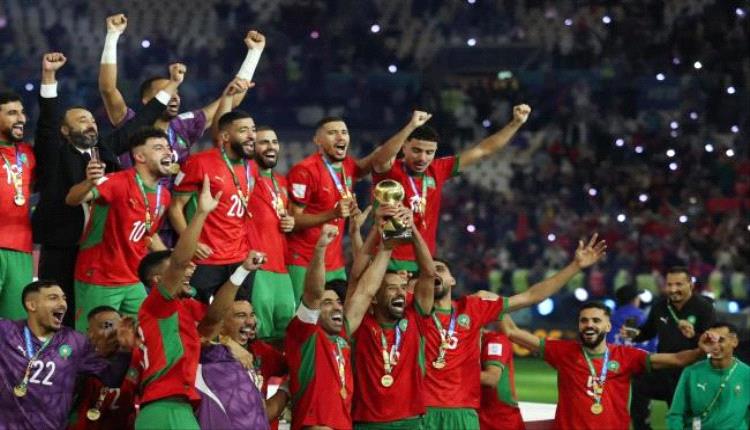  المغرب يفوز على الاردن بنتيجة 3-2 وتتوج بلقب بطل كأس العرب لكرة القدم
 