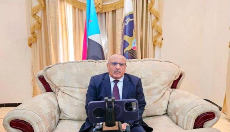 الكثيري لفريق المبعوث الأممي: ارتياح شعبي في حضرموت بتحرير الوادي..