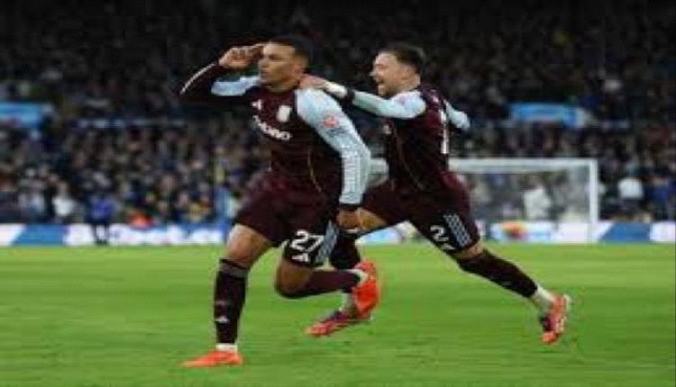 ثنائية روجرز تقود أستون فيلا للفوز على مانشستر يونايتد بالدوري