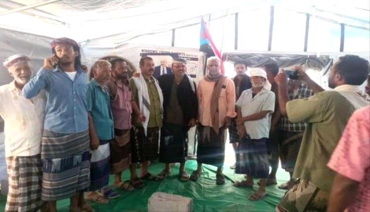 استمرار فعاليات الاعتصام في مديرية طور الباحة دعمًا لمطلب إعلان دولة الجنوب العربي