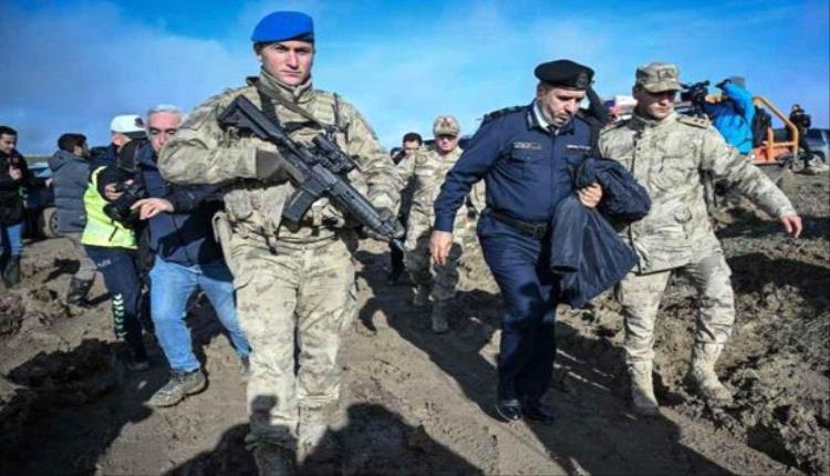 وفد ليبي يبدأ معاينة حطام طائرة رئيس الأركان محمد الحداد