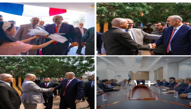 الرئيس الزُبيدي يتفقد جاهزية وزارة الاتصالات وتقنية المعلومات ويؤكد أهمية تطوير القطاع