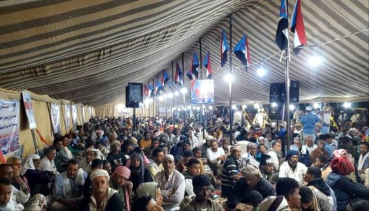 اعتصام سيئون يطالب باحترام إرادة جماهير شعب الجنوب العربي
