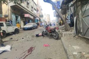 تفاصيل جديدة تكشف تورط عنصر من حزب الإصلاح في تفجير تعز الذي أودى بحياة اثنين وأصاب ثمانية طلاب وطالبات