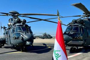 الدفاع العراقية تعلن تسلم 6 مروحيات فرنسية كاراكال