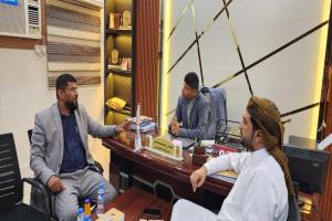 نقابة المهندسين بحضرموت تبحث شراكة نوعية مع مصنع جبس دان التابع لشركة حضرموت الاهلية المحدودة للجبس للعمل المشترك على تعزيز وتاهيل المهندسين
