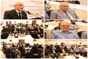 الشبحي ممثل وزارة الصحة وكيل قطاع السكان يحضر الاحتفال باليوم العالمي للطفل الخديج بعدن