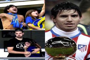 سيرخيو أغويرو شابًا تتوهّج موهبته مباراة بعد أخرى .. ماذا طلب مارادونا منه مهرا لإبنته كيما يزوجه بها..؟؟