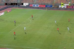 محمود صابر يتقدم لمنتخب في ودية نيجيريا