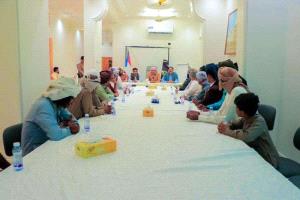 الكثيري يستقبل مشايخ قبائل نهد ومرة والصيعر