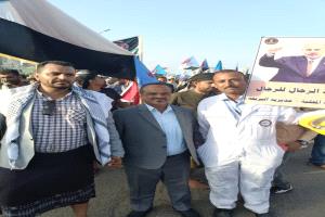 الصوفي يصدر بيان بيارك فيه الانتصارات السياسية والعسكرية ويطالب  بإعلان دولة الجنوب العربي