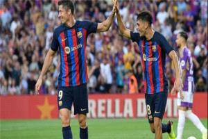 ليفاندوفسكي يعود لبرشلونة وغياب بيدري عن مواجهة فياريال