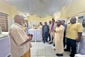 بمناسبة الذكرى السنوية السبعين لافتتاحها

فريق من وزارة الزراعة والأسماك يتفقد محطة أبحاث الكود الزراعية بأبين