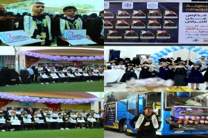 عدن تستقبل طلابها المتفوقين الحاصلين على المركز الاول في التحدي العالمي للروبوت (GRC2025)