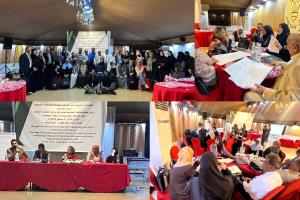 مؤسسة "وجود" ومنظمة "أوكسفام" تنظمان ورشة عمل حول آليات استخراج التراخيص وبناء الشراكات المؤسسية