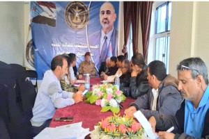 تنفيذية انتقالي الضالع تناقش المستجدات وتؤكد وحدة الصف الجنوبي
