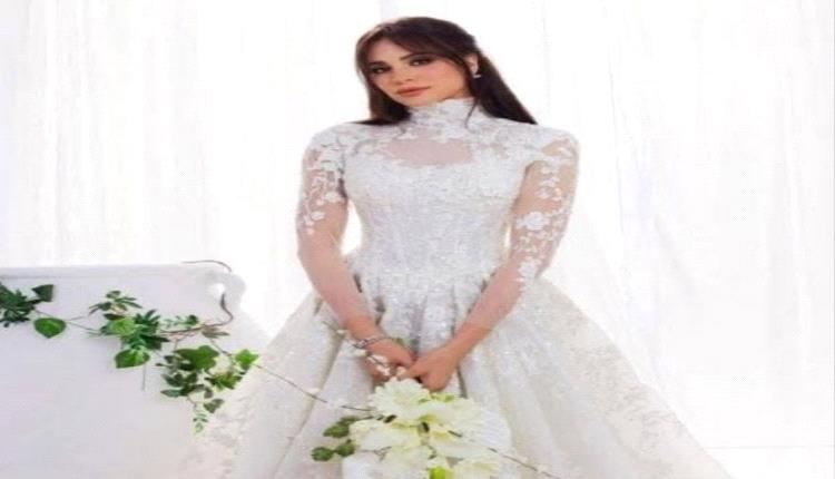آمال ماهر تكشف سر فستان الزفاف 