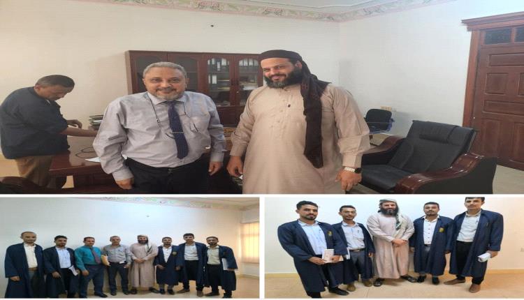 إنجاز أكاديمي بارز تمثل في استكمال مناقشة بحوث عدد من طلابي المتميزين