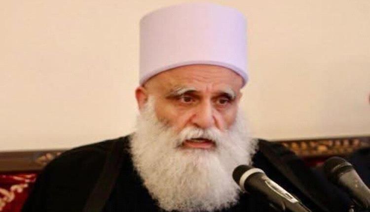 شيخ العقل في لبنان يوجه رسالة للدولة السورية عقب الأحداث الدامية في السويداء