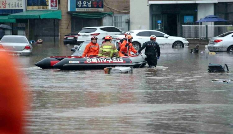 كوريا الجنوبية.. ارتفاع حصيلة ضحايا الأمطار الغزيرة إلى 14 شخصا