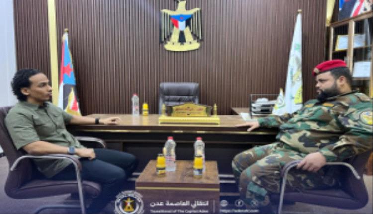 السقاف يزور ميناء المنطقة الحرة بالعاصمة عدن ويطلع على الجهود الأمنية المبذولة