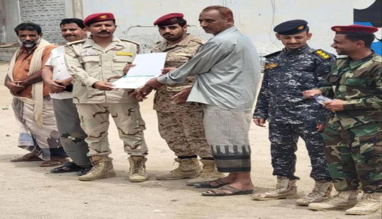 تكريم أفراد نقطة عسد الفاي عقب ضبط شحنة مخدرات