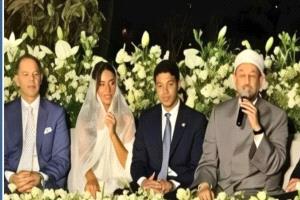 عقد قران حفيد عادل إمام في أجواء عائلية